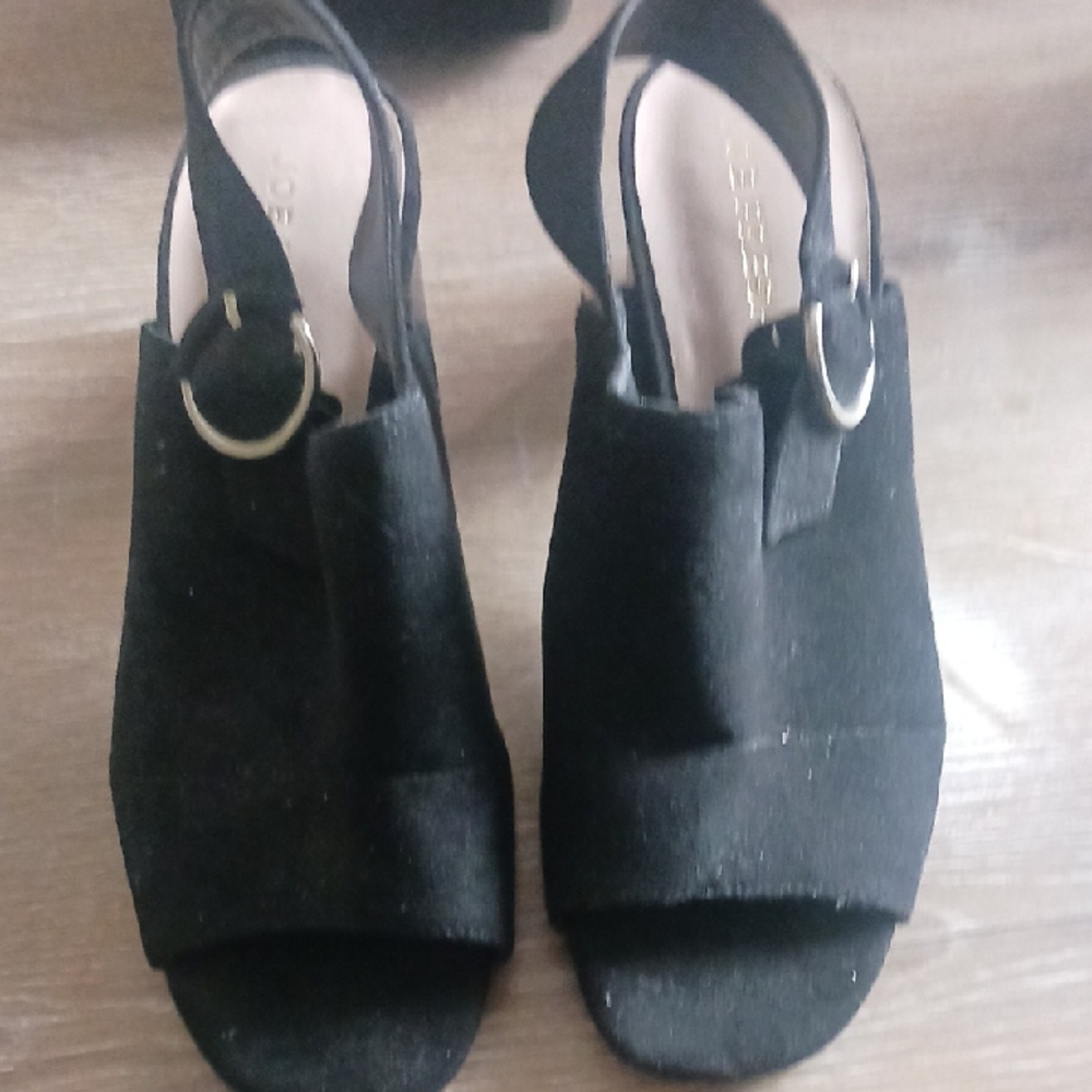 Chic Black Women's Slingback Sandals